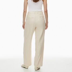 Babaton Pleated Linen Pant